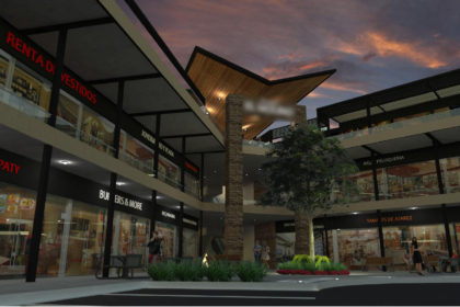 render apico plaza comercial