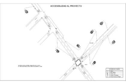 Levantamiento, volúmenes y accesiilidad Fracc. Sabinas, Coah.-Modelo
