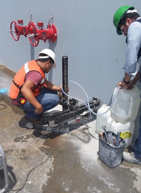 Extracción de Núcleos de Concreto